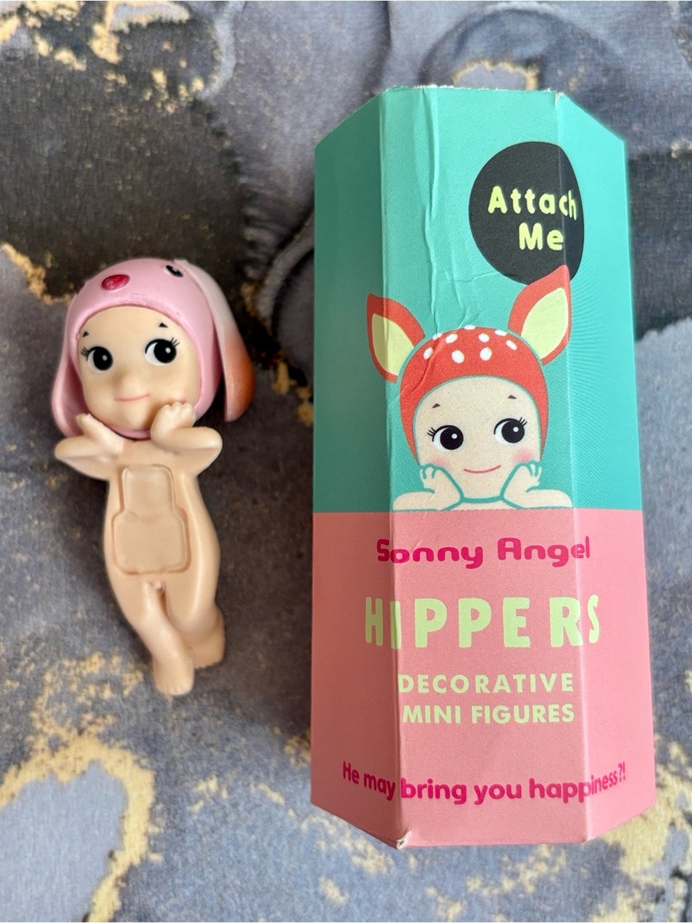 Sonny Angel Animal Hippers Lop Ear Rabbit Mini Figure Kawaii Designer Toy NIB